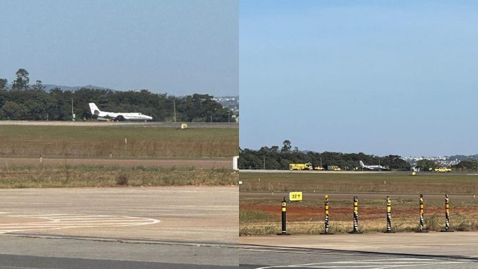 aeronave-apresenta-defeito-e-causa-fechamento-temporario-de-pista-no-aeroporto-de-goiania