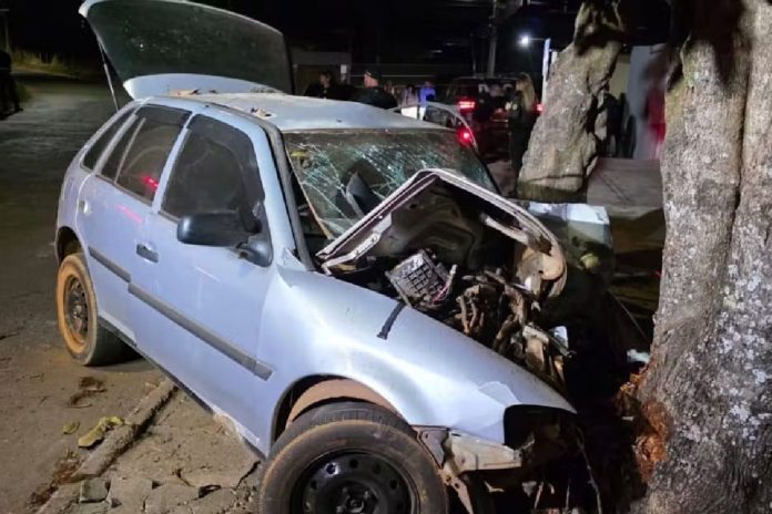 motorista-morre-apos-bater-em-arvore-enquanto-fugia-de-blitz,-em-anapolis