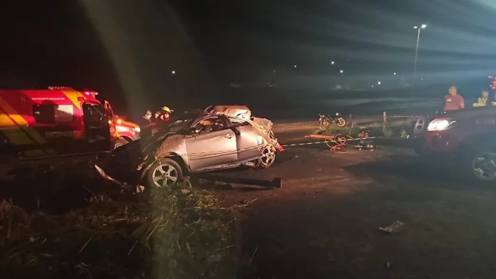 duas-pessoas-morrem-apos-carro-capotar-na-go-080,-entre-neropolis-e-petrolina-de-goias